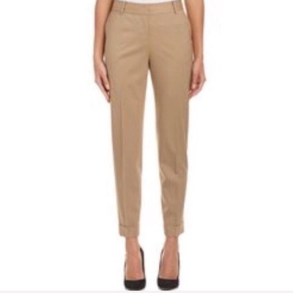 LAFAYETTE 148 NEW YORK Perry Wool Cuffed Pants - Picture 1 of 9